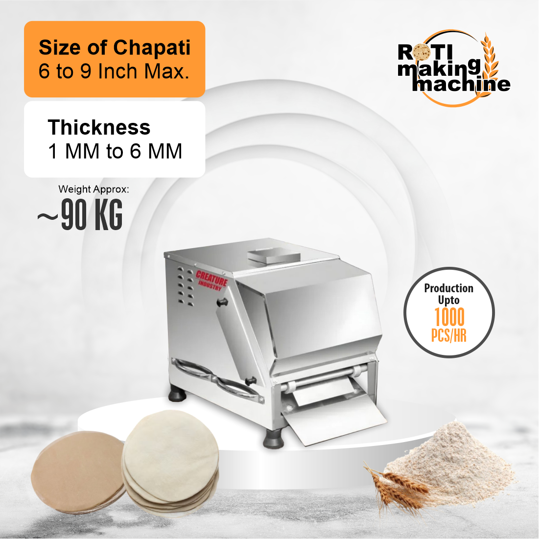 Roti Making Machine